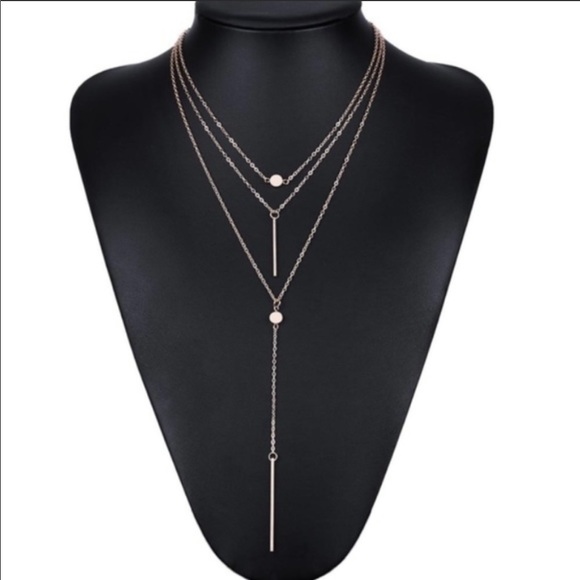 Golden Threads Jewelry - GOLDEN THREADS 3 LAYER GOLD DAINTY CHOKER